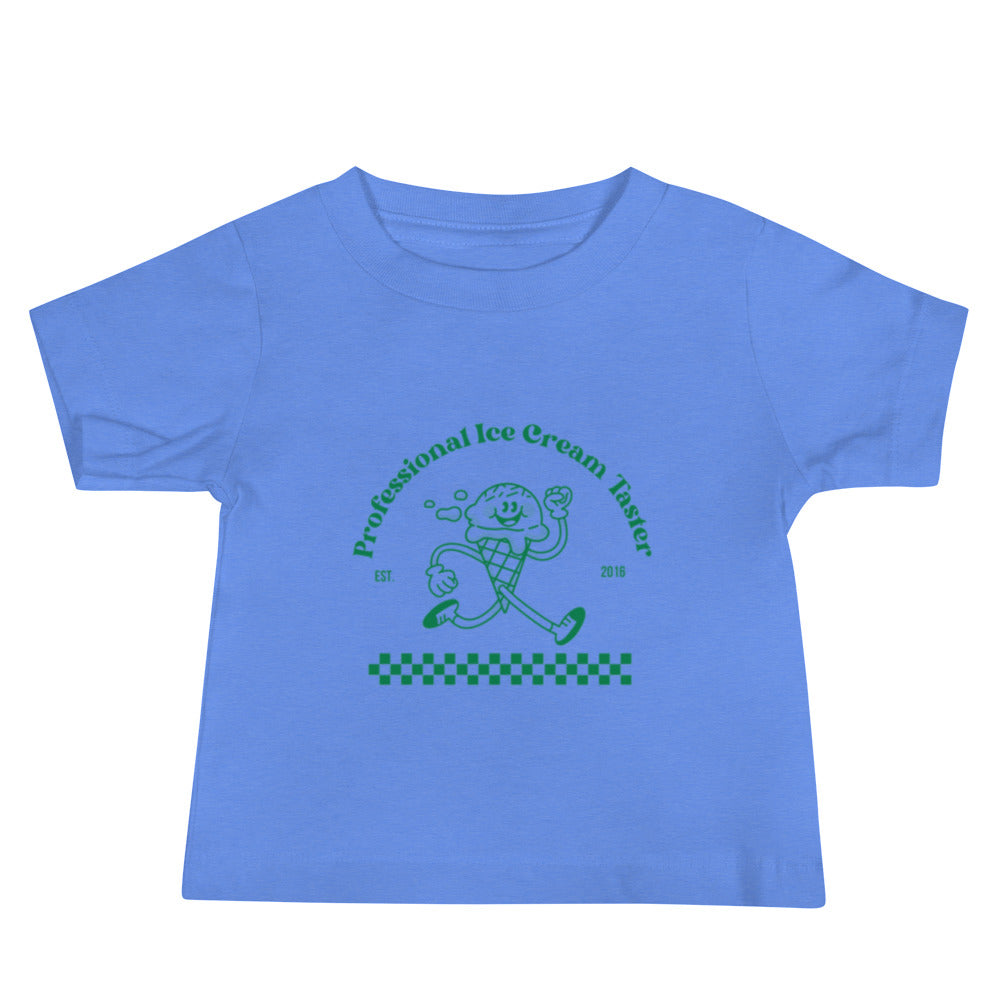 Professional Ice Cream Taster Green Baby Tee