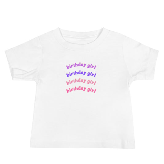 Birthday Girl Baby Tee