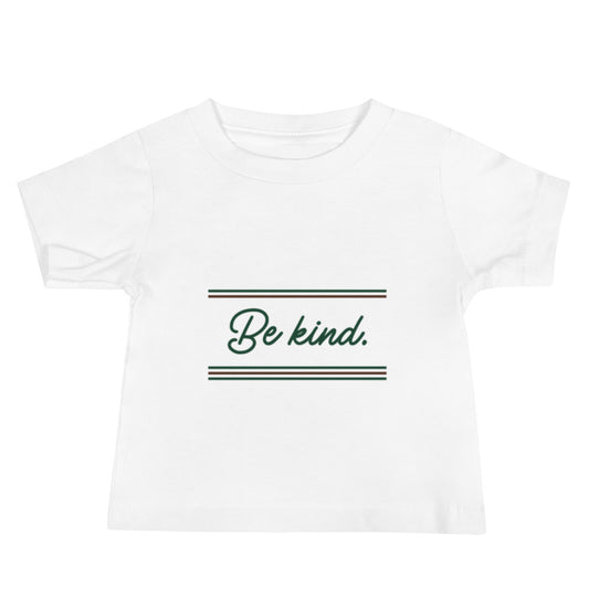 Be Kind Green Baby Tee