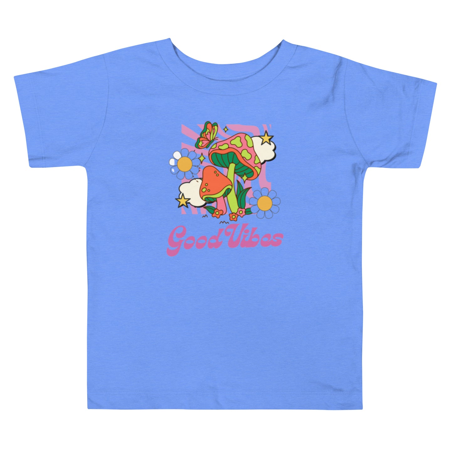 Good Vibes Mushroom Toddler Tee