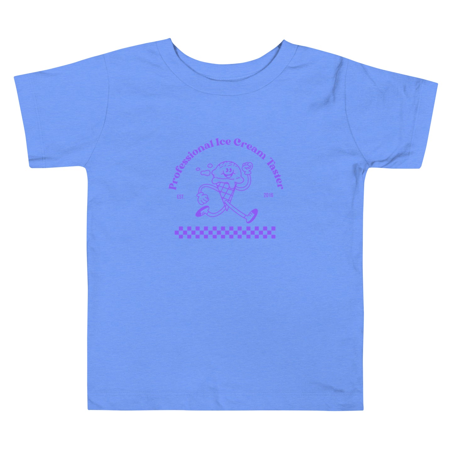 Professional Ice Cream Taster Purple Toddler Tee