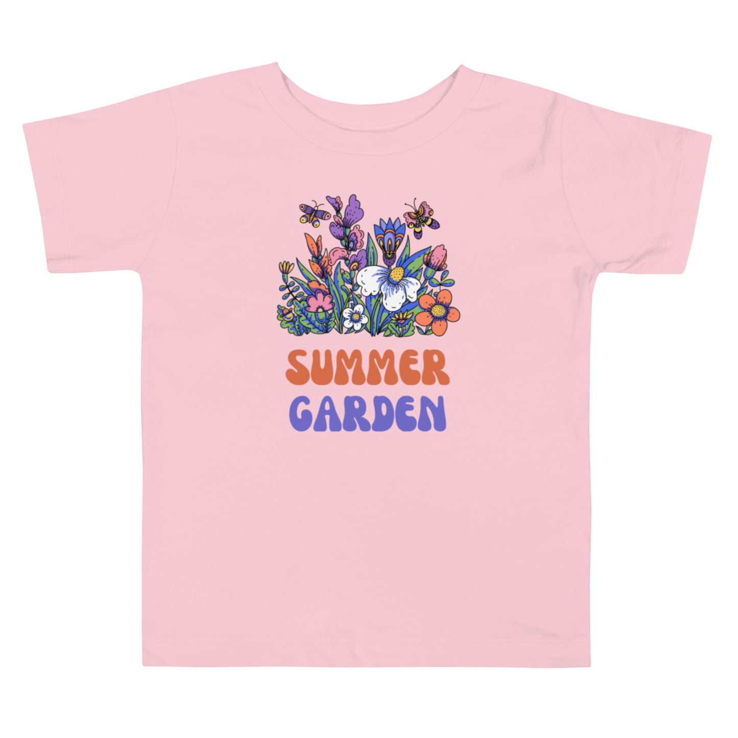 Summer Garden Toddler Short Sleeve Tee