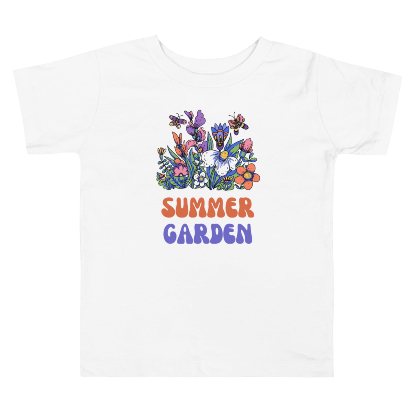 Summer Garden Toddler Short Sleeve Tee